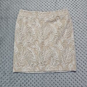 Tadashi‎ Shoji Skirt Womens Size 6 Tan NWT
